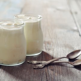 Weißer Joghurt