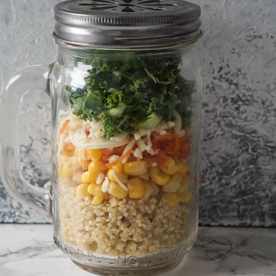 Couscous-Salat im Glas