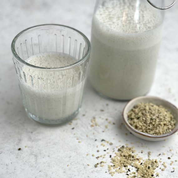 Mlieko z konopného semienka – základný recept