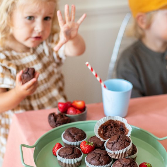 Čokoládofazolové muffiny (2–6 let)