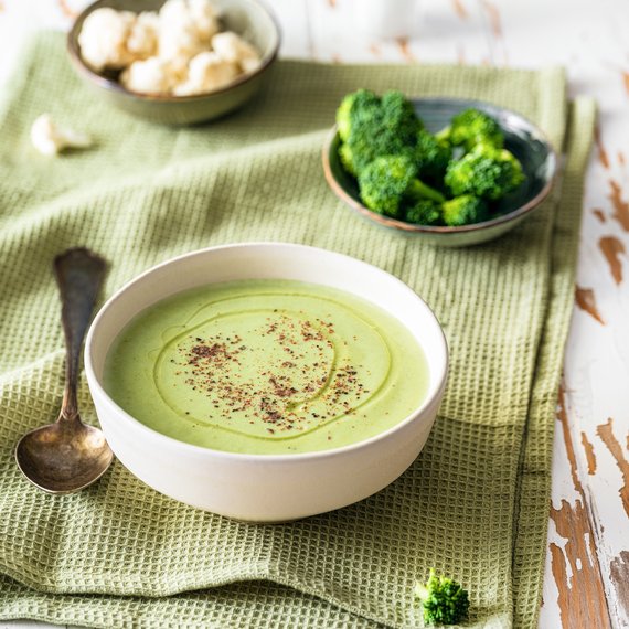 Brokolicovokvětáková polévka