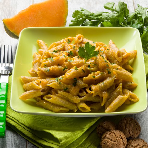 Penne mit Kürbissauce - schnelle, einfache und gesunde Rezepte Gesund essen