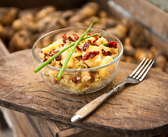 Kartoffelsalat mit Quinoa