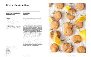 Citronové sušenky s tymiánem