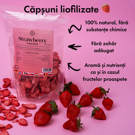 Căpșuni liofilizate 🍓