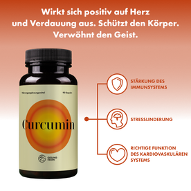 Curcumin – 90 Kapseln