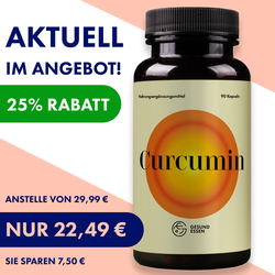 Curcumin – 90 Kapseln