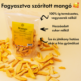 Fagyasztva szárított mangó 🥭 (Liofilizált)