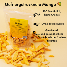 Gefriergetrocknete Mango 🥭