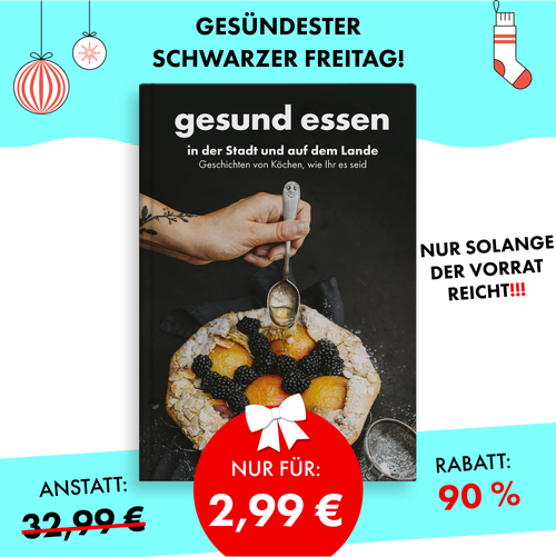 Gesund essen in der Stadt und auf dem Lande