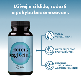 Hořčík bisglycinát (magnesium)