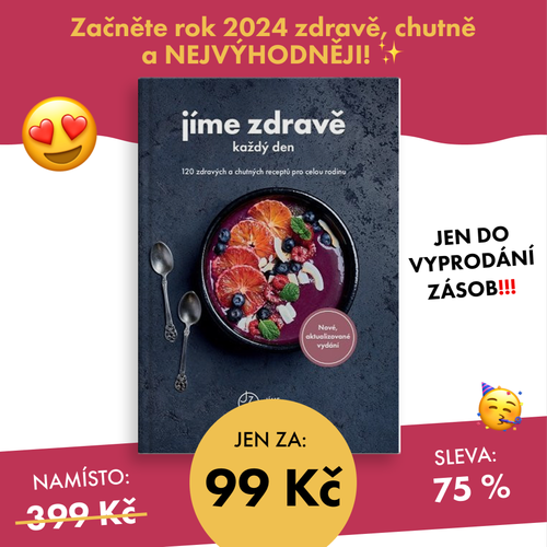 Jíme zdravě každý den se slevou 75 %