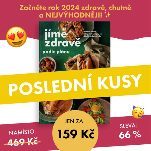 Jíme zdravě podle plánu se slevou 66 %