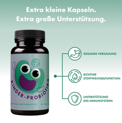 Kinder-Probiotika – 60 Kapseln, vegan