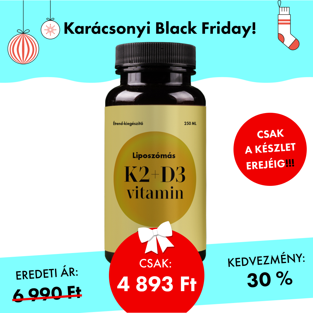 Liposzómás K2- és D3-vitamin