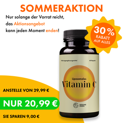 Liposomales Vitamin C – 60 Kapseln, vegan