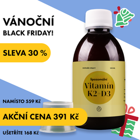 Lipozomální vitamín K2+D3