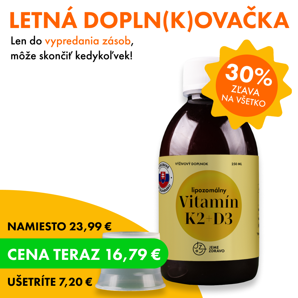 Lipozomálny vitamín K2 + D3