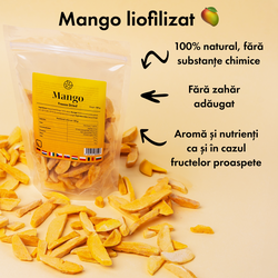 Mango liofilizat 🥭