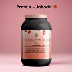 Syrovátkový protein s příchutí jahoda 🍓