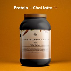 Syrovátkový protein s příchutí chai latte 🍂