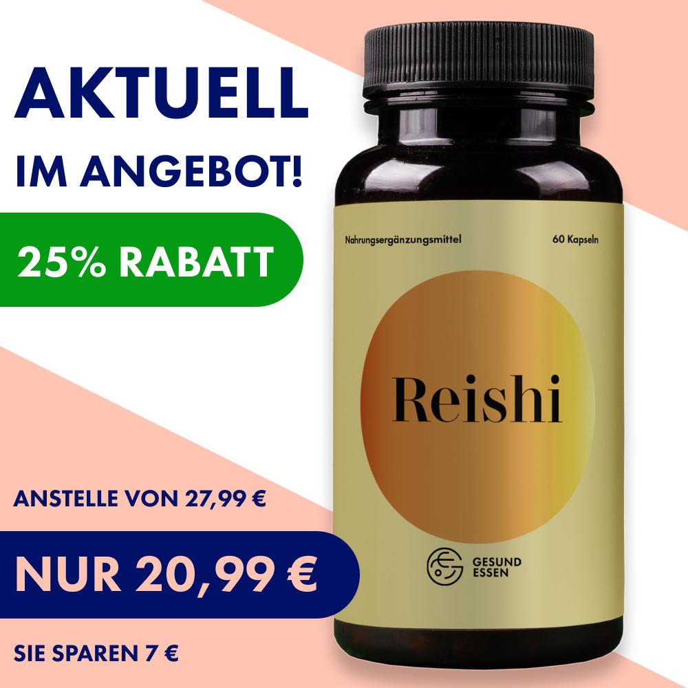 Reishi Premium Pilz-Extrakt – 120 Kapseln, hochdosiert