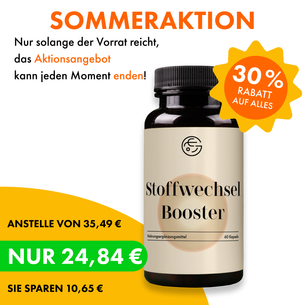 Stoffwechsel-Booster – 120 Kapseln, vegan, hochdosiert