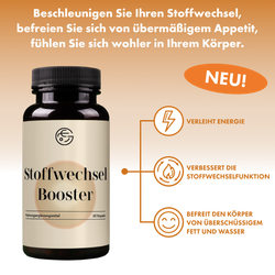 Stoffwechsel-Booster – 120 Kapseln, vegan, hochdosiert