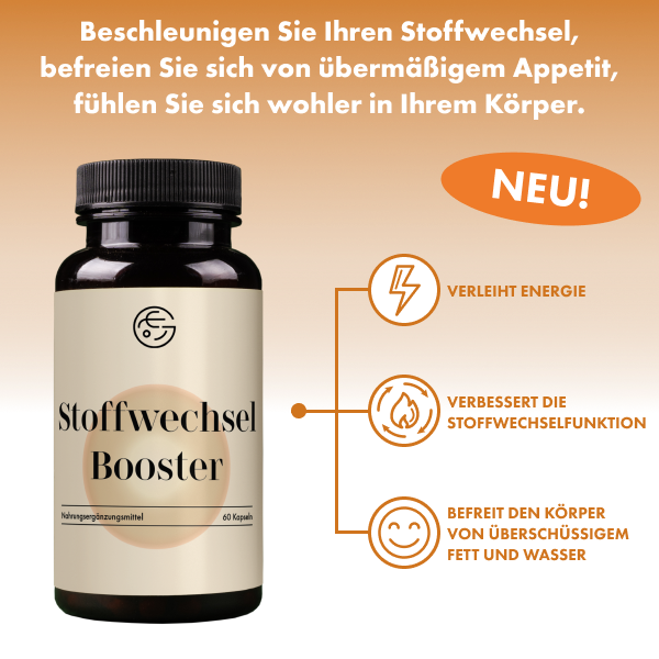 Stoffwechsel-Booster – 120 Kapseln, vegan