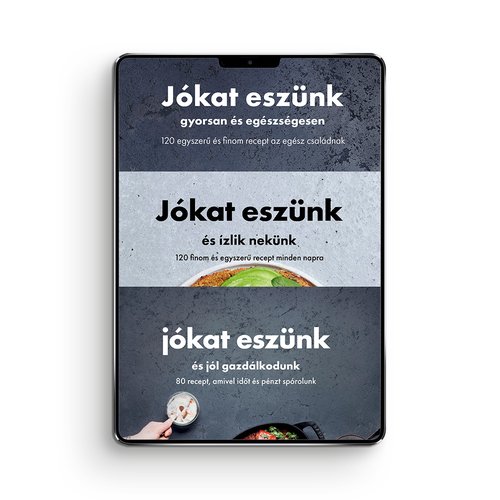 Teljes készlet Jókat eszünk (e-book, PDF)