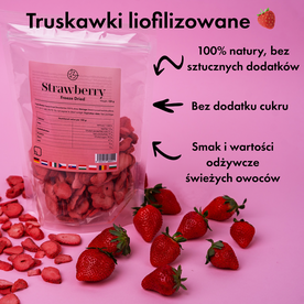 Truskawki liofilizowane 🍓