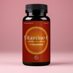 Vitamine C geleidelijke afgifte met rozenbottelextract