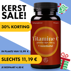 Vitamine C geleidelijke afgifte met rozenbottelextract