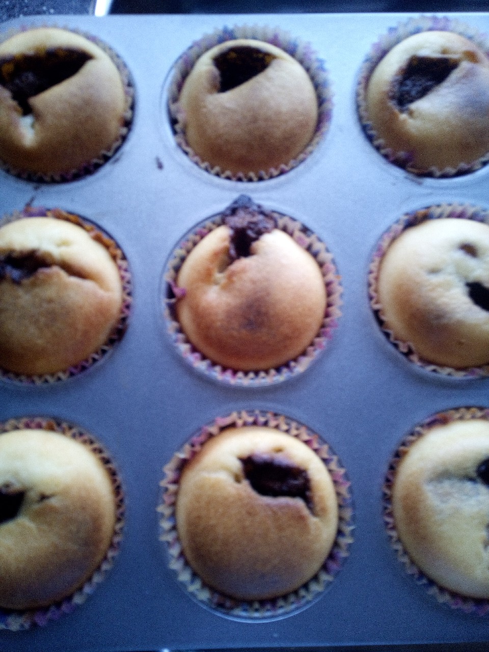 Schokoladenmuffins aus Quarkteig - schnelle, einfache und gesunde ...