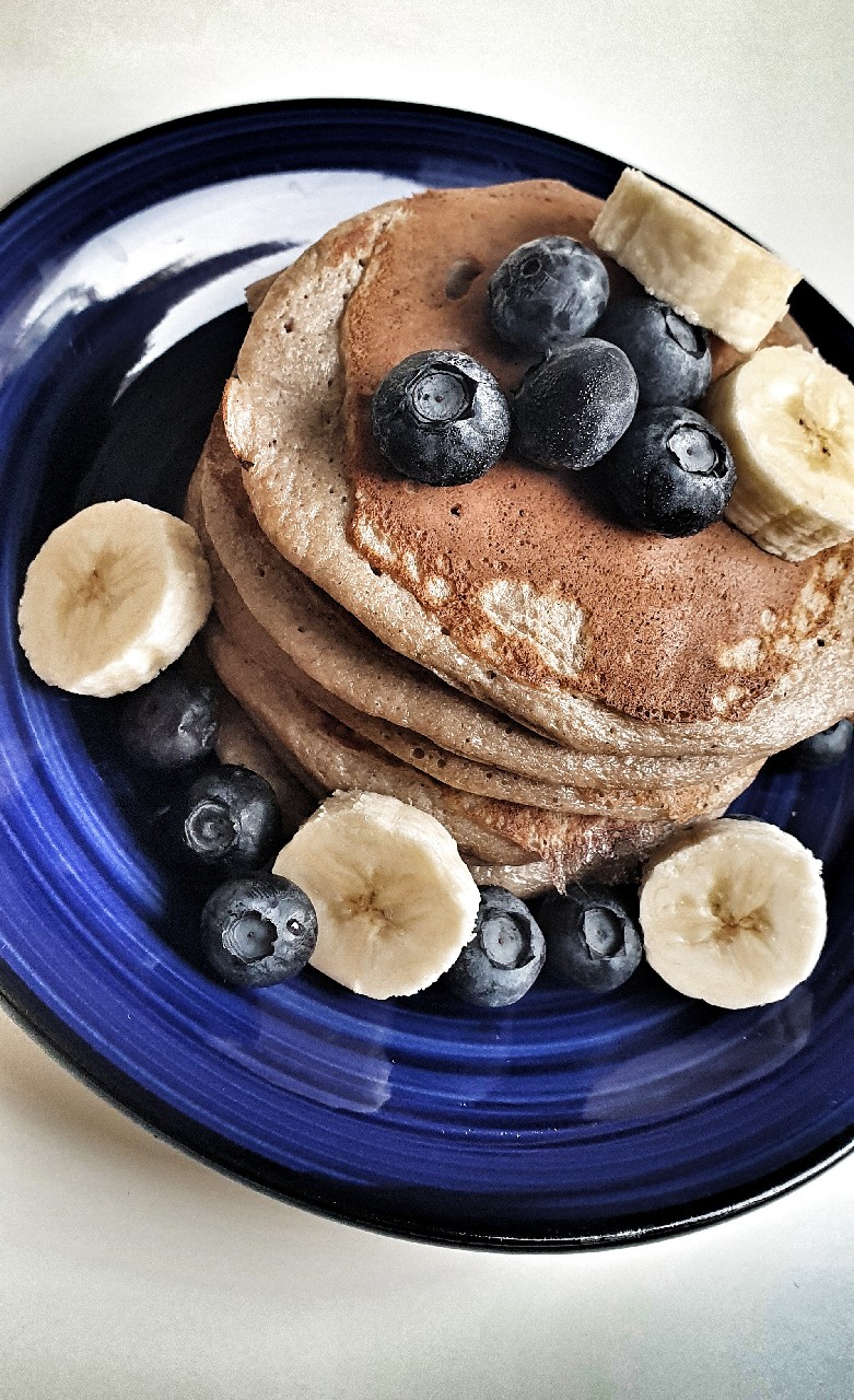 Bananenpfannkuchen ohne Mehl und Milch - schnelle, einfache und gesunde ...